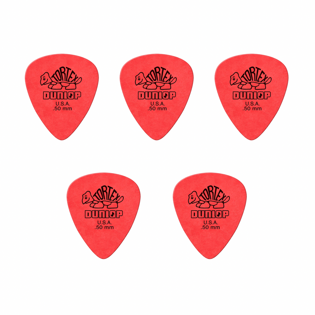 Paquete 5 Púas Dunlop Tortex 50 mm