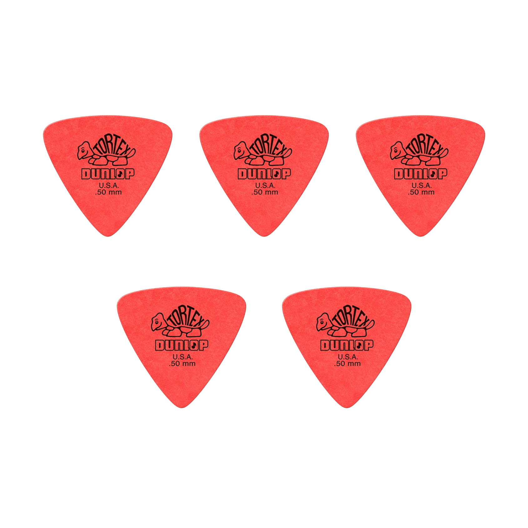 Paquete 5 Púas Dunlop Tortex 50 mm