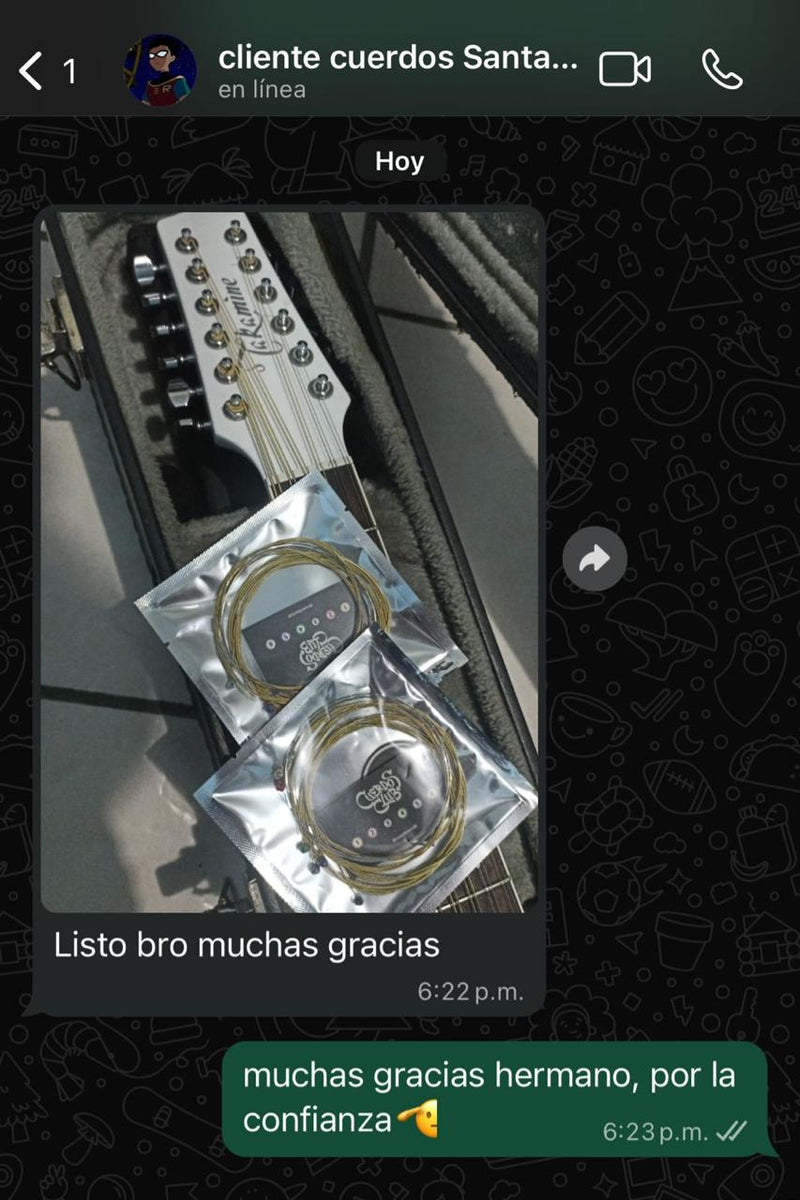 Asi te llegan tus cuerdas