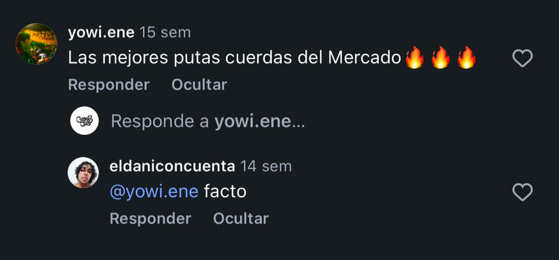 Asi te llegan tus cuerdas